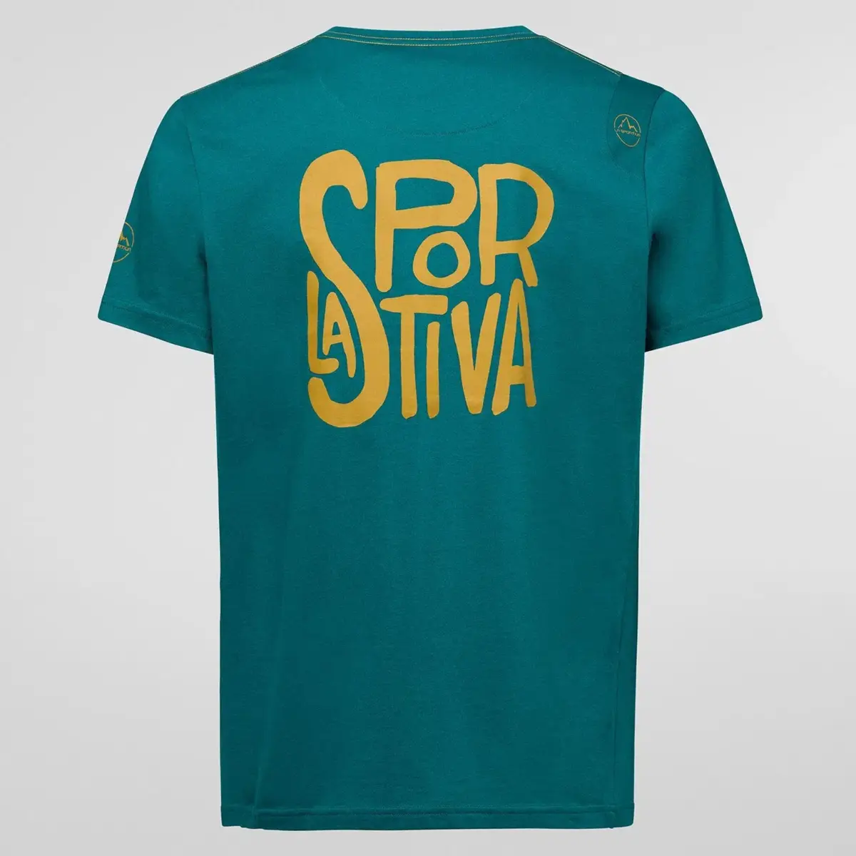 T-Shirt mit Logo auf dem Rücken M